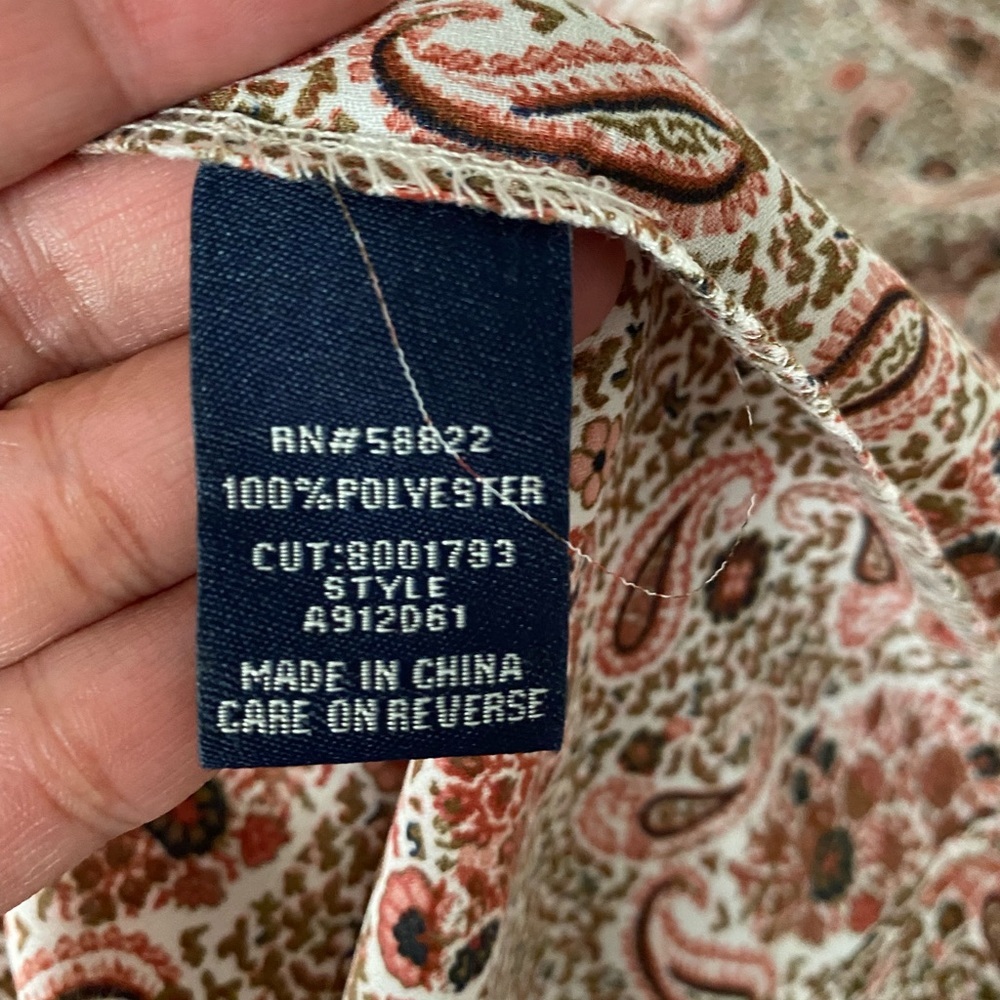 NWT Max Studio Ditsy Print Smock Waist Maxi dress - Picture 6 of 11